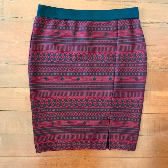 Sanctuary Dresses & Skirts - NWT Sanctuary Geometric Print Bodycon Pencil Skirt
